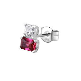 Brosway Orecchini Singoli Argento Fancy Passion Ruby Fpr07 — Orecchini