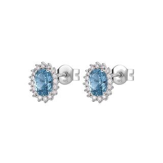 Brosway Orecchini Argento Light Blue Fancy Cloud Fcl17 — Orecchini