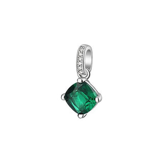 Brosway Colgante de plata con circonita Verde Fancy Life Green Flg15 