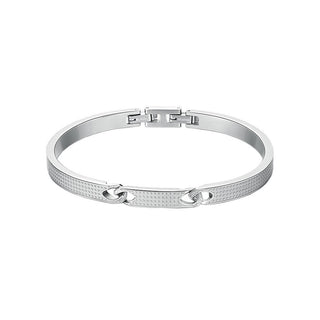 Brosway Pulsera de acero macizo para hombre Bullet Bul63 