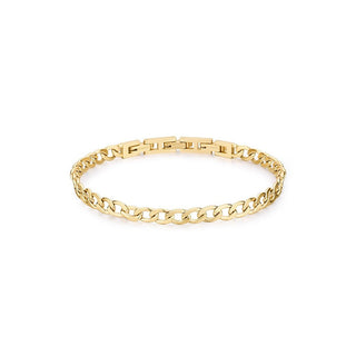 Brosway Pulsera Riptide Btd019 Chapada en Oro Para Hombre 