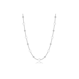 Brosway Collar de acero a juego con perlas Perfect Bpc48 