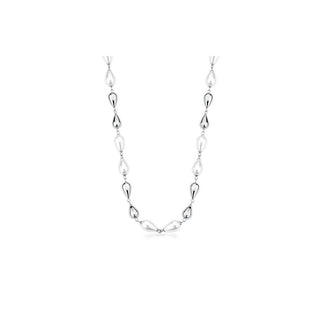 Brosway Elegante Collar De Acero Con Perlas Sintéticas Perfect Bpc70 