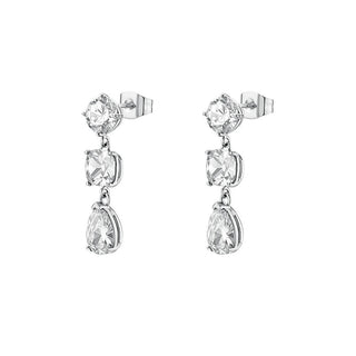 Brosway Pendientes colgantes brillantes con circonitas transparentes Dreaming Big21 