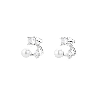 Brosway Pendientes de plata con perla sintética Fancy Infinite White Fiw174 
