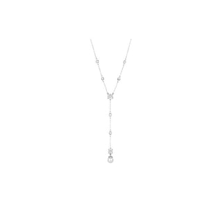Brosway Espléndido collar de plata con circonitas y perlas Infinite White Fancy Fiw170 