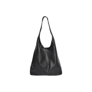 Carla Ferreri Black Leather Handbag for Women 