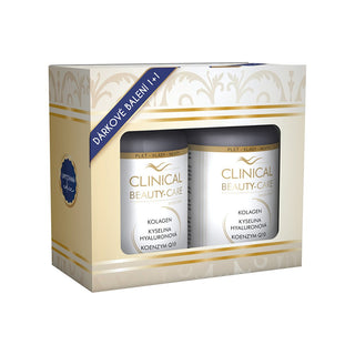 Clinical Beauty-Care Collagene + Acido Ialuronico + Coenzima Q10 60 + 60 Compresse — Integratore bellezza