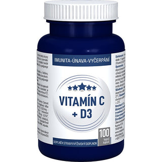 Clinical Vitamin C + D3 100 Capsules 