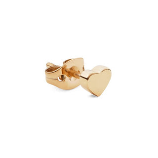 Daniel Wellington Pendiente Individual Chapado en Oro Corazón Dw00400867 