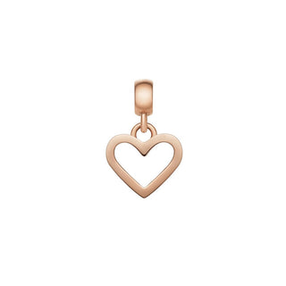Daniel Wellington Colgante En Forma De Corazón En Acero Chapado En Oro Charms Dw00400428 