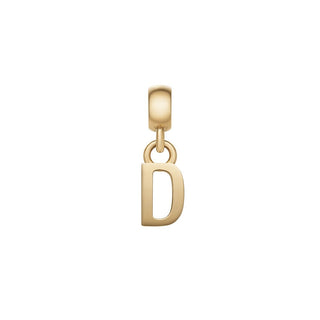 Daniel Wellington Colgante Chapado en Oro Letra "D" Charms Dw00400487 
