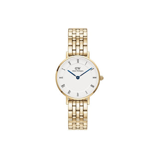 Daniel Wellington Piccoli Numeri Romani 5 Maglie Oro — Cinturino smartwatch