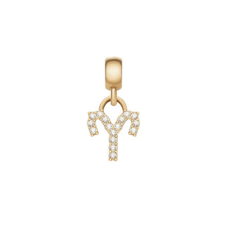 Daniel Wellington Colgante Chapado en Oro con Cristales Aries Crystal Zodiac Dw00400755 