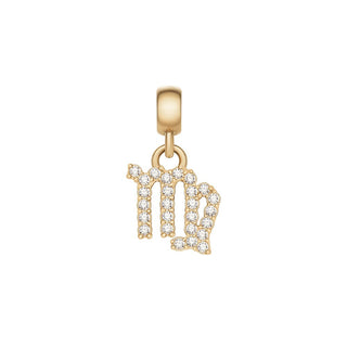 Daniel Wellington Colgante Chapado en Oro con Cristales Virgo Cristal Zodiaco Dw00400760 