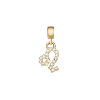 Daniel Wellington Colgante chapado en oro con cristales Leo Cristal del Zodiaco Dw00400759 