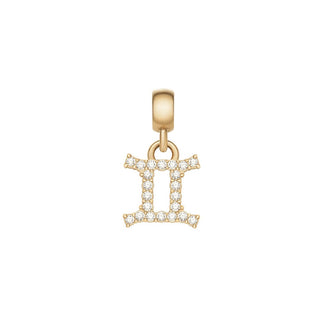 Daniel Wellington Colgante Chapado en Oro Con Cristalli Gemelli Crystal Zodiac Dw00400758 