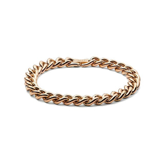 Daniel Wellington Pulsera distintiva chapada en oro para mujer Chunky Chain Dw00400847 