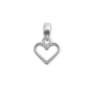 Daniel Wellington Herzförmiger Anhänger aus Silber Charms Dw00401053 
