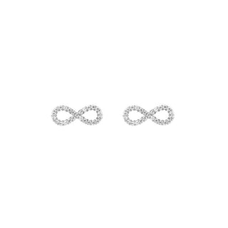Daniel Wellington Pendientes Infinito Sin Tempo Con Circonitas Cúbicas Mirelle Dw00401616 