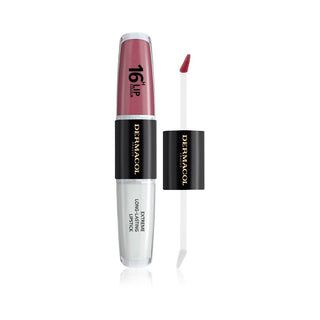 Dermacol Color Y Brillo De Labios Bifásico De Larga Duración 16H Lip Color ( Extreme Long-Lasting Lips Tick ) 4 + 4 Ml - Tono: 13 