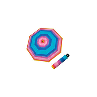 Doppler Ombrello Pieghevole Fiber Havanna Happy Rosa — Ombrello