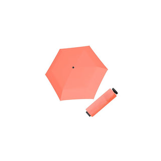 Doppler Ombrello Pieghevole Fiber Mini Compact Uni Neon Coral — Ombrello