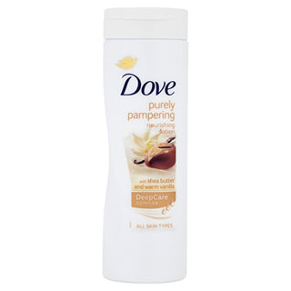 Dove Lozione Corpo Al Profumo Di Burro Di Karité E Vaniglia Purely Pampering 400 ml — Lozione corpo