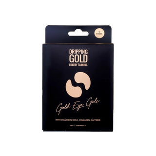 Dripping Gold Parches de Gel Estimulantes para Ojos (Gold Eye Gels) 5 Piezas 