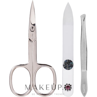Dukas Set Manicure Da Viaggio 3 Pezzi Rosa Pl 874 — Set manicure