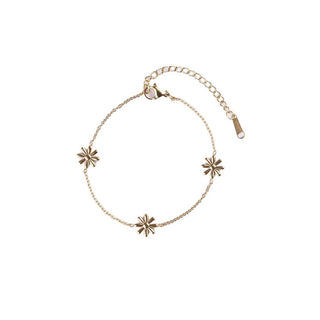 Emily Westwood Preciosa Pulsera de Acero Chapado en Oro Elaris Ewb250373G 