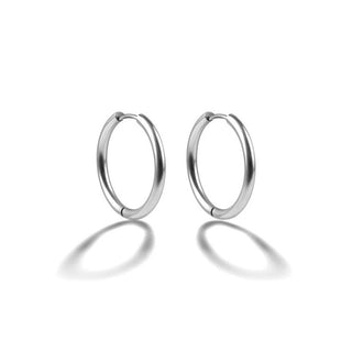 Emily Westwood Elegantes Anillos de Acero Ewe25039S - Diámetro: 1,7 Cm 