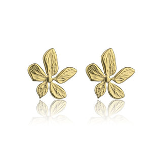 Emily Westwood Pendientes Originales Chapados en Oro Flowers April Ewe24008G 