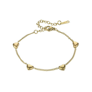 Emily Westwood Pulsera chapada en oro Kate Ewb24025G para mujer 