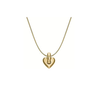 Emporio Armani Collar chapado en oro con colgante de corazón Egs3265710 