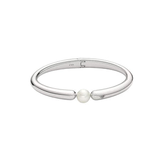 Emporio Armani Lujosa pulsera maciza con perla Egs3256040 