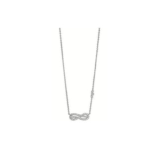Emporio Armani Collar de plata sin Tempo con circonitas cúbicas Eg3597040 