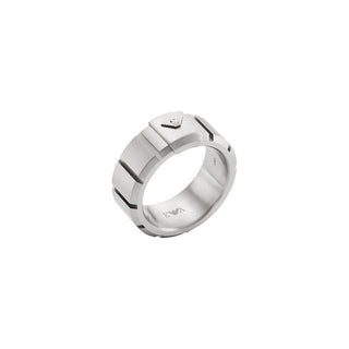 Emporio Armani Anillo de acero a la moda Egs3081040 - Circuito: 64 Mm 