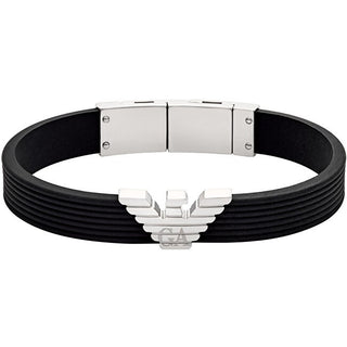 Emporio Armani Pulsera para hombre Elegante Con logo Eagle Egs3168040 