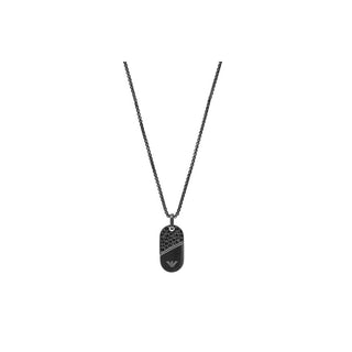 Emporio Armani Collar para hombre Unica con cristales parejas Egs3138001 