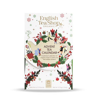 English Tea Shop Calendario de Adviento Caja Blanca de 25 Bolsitas 