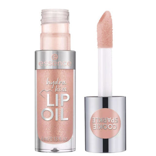 Essence Cosmetics Hydra Kiss Nutriente Lip Oil 09 Cookie Sparkle 4 ml — Olio labbra