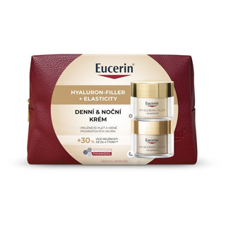 Eucerin Set Regalo Per La Cura Della Pelle Con Acido Ialuronico E Filler + Elasticità — Set skincare