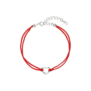 Evolution Group Pulsera Kabbalah Roja Corazón 13006.3 