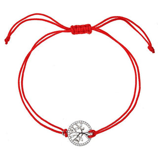 Evolution Group Pulsera Roja de la Kabbalah con Árbol de la Vida 13021.3 