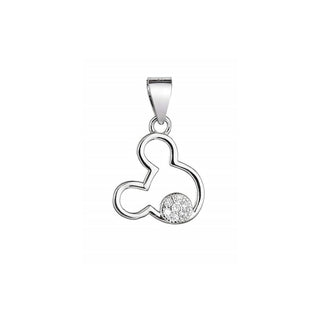 Evolution Group Colgante Topolino de plata con circonitas 14012.1 