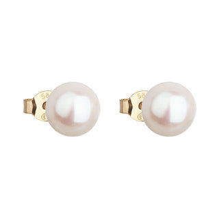 Evolution Group Pendientes de Oro con Perlas Verdaderas Pavona 921042.1 