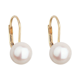 Evolution Group Pavon 921009.1 Orecchini Pendenti in Oro con Perle Vere — Orecchini