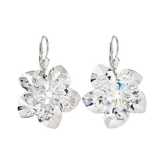 Evolution Group 31130.1 Pendientes con forma de flor de cristal 