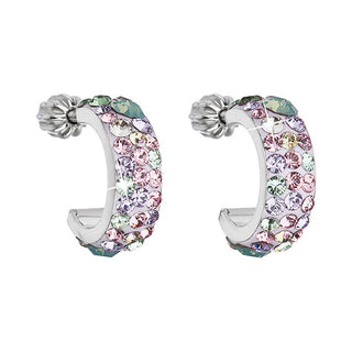 Evolution Group Elegantes Pendientes con Cristales 31118.3 Sakura 
